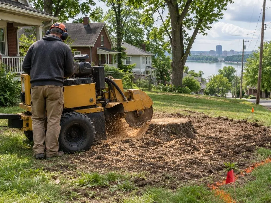 Stump Grinding in Dayton, OH